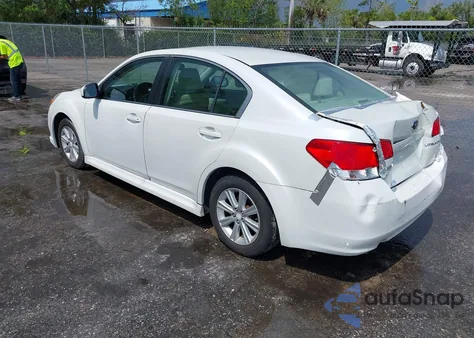 2011 Subaru Legacy 2.5I Premium z USA, uszkodzony, nr VIN 4S3BMBG64B3240656